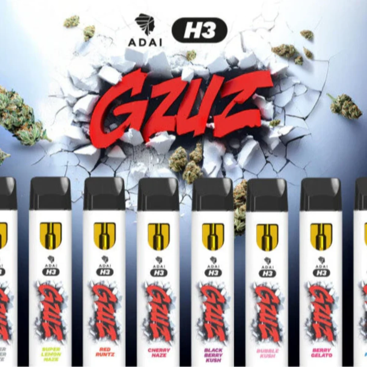elfbar elfa master akku GZUZ 10-OH – Super Lemon Haze Zitrone